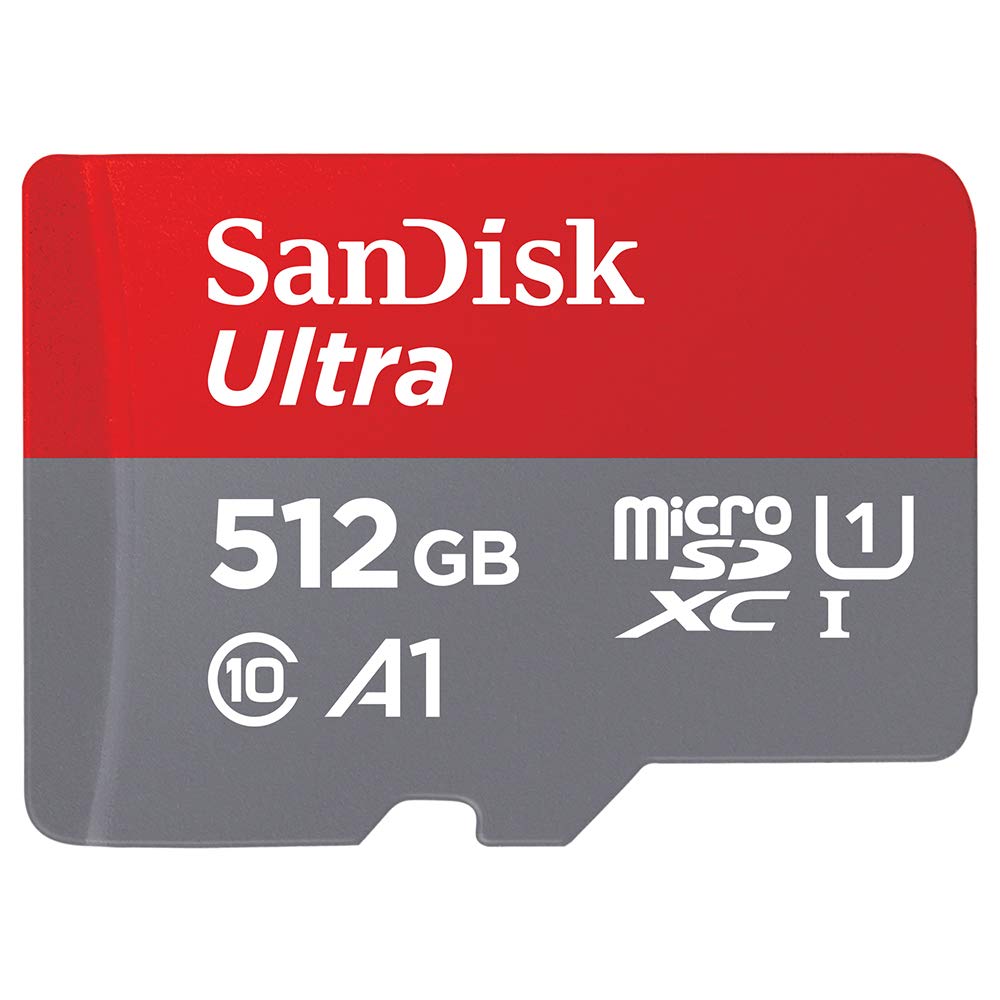 SanDisk 128GB Ultra, Tarjeta de memoria microSDXC, hasta 140 MB/s + adaptador SD, con Clase A1 de rendimiento de las aplicaciones, UHS-I Class 10 U1