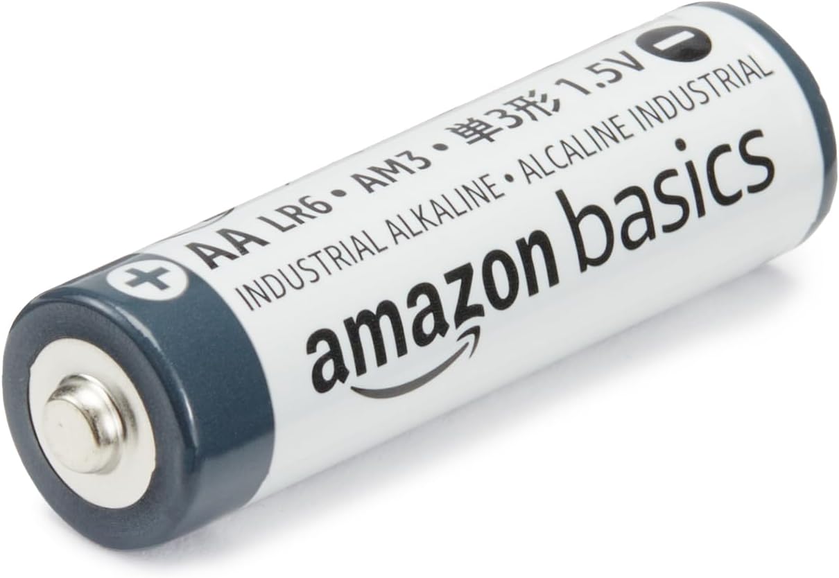 Amazon Basics - Pilas alcalinas AA de uso industrial (40 unidades)