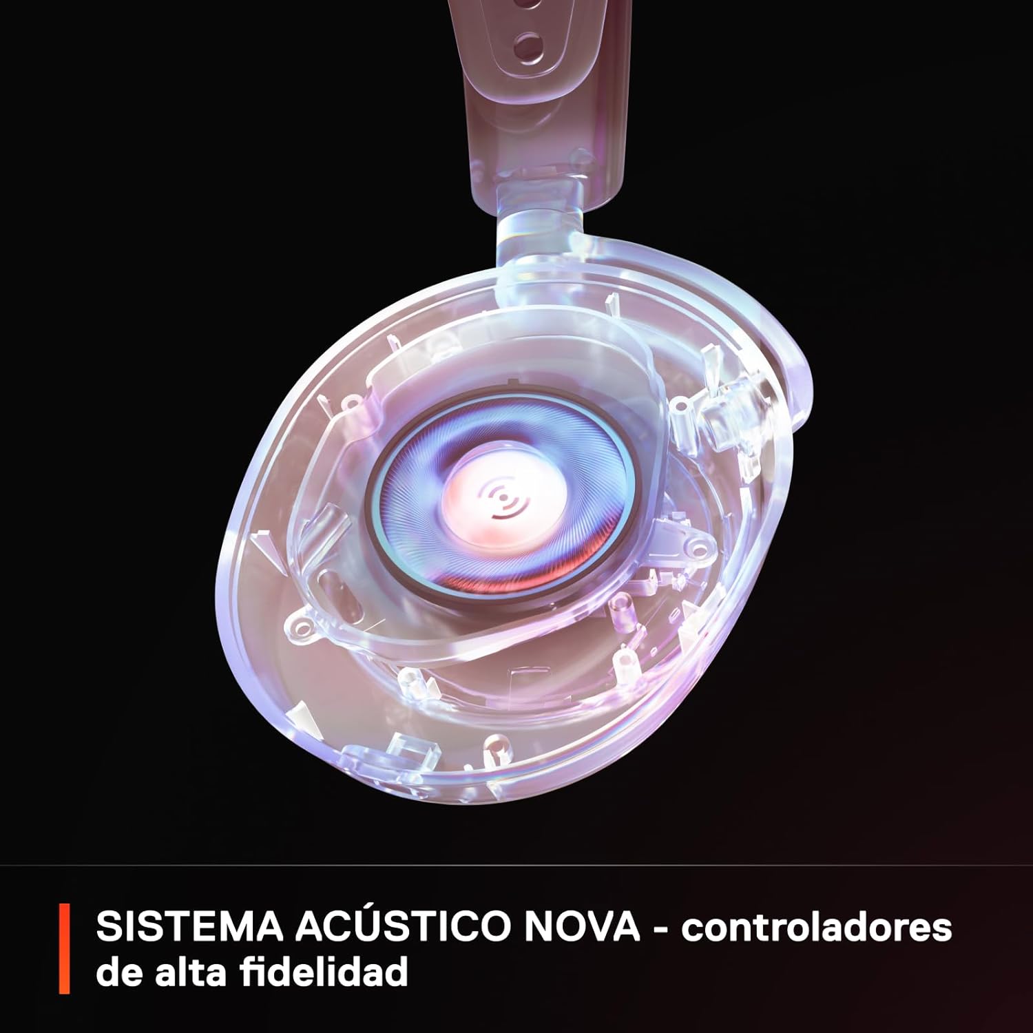 SteelSeries Arctis Nova 7 Wireless - Auriculares Gaming multiplataforma - Dragon Edition - 2 Sets de Placas Inalámbrico Dual 2,4 GHz y Bluetooth - 38h por Carga rápida - PC, PS, Mac, móvil, Switch