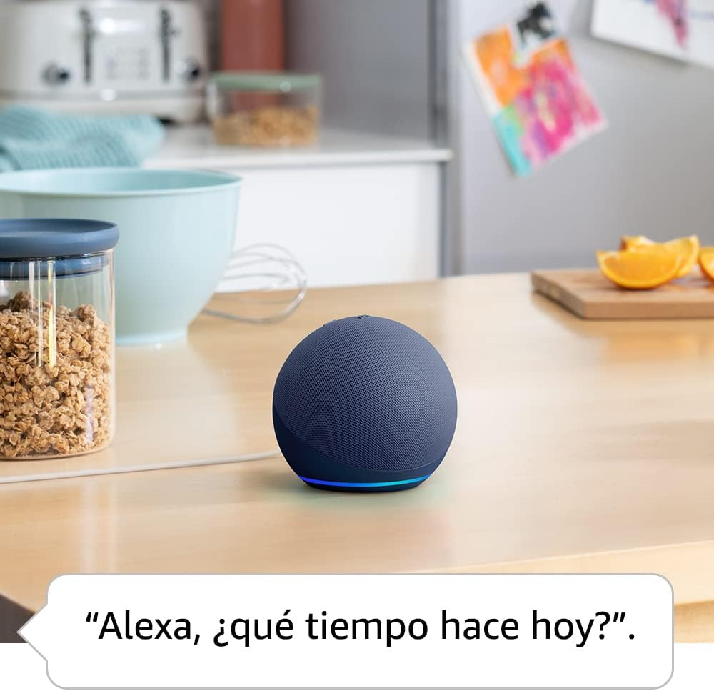 Echo Dot (Última generación) | Altavoz inteligente wifi y Bluetooth con Alexa, con sonido más potente y de mayor amplitud | Blanco