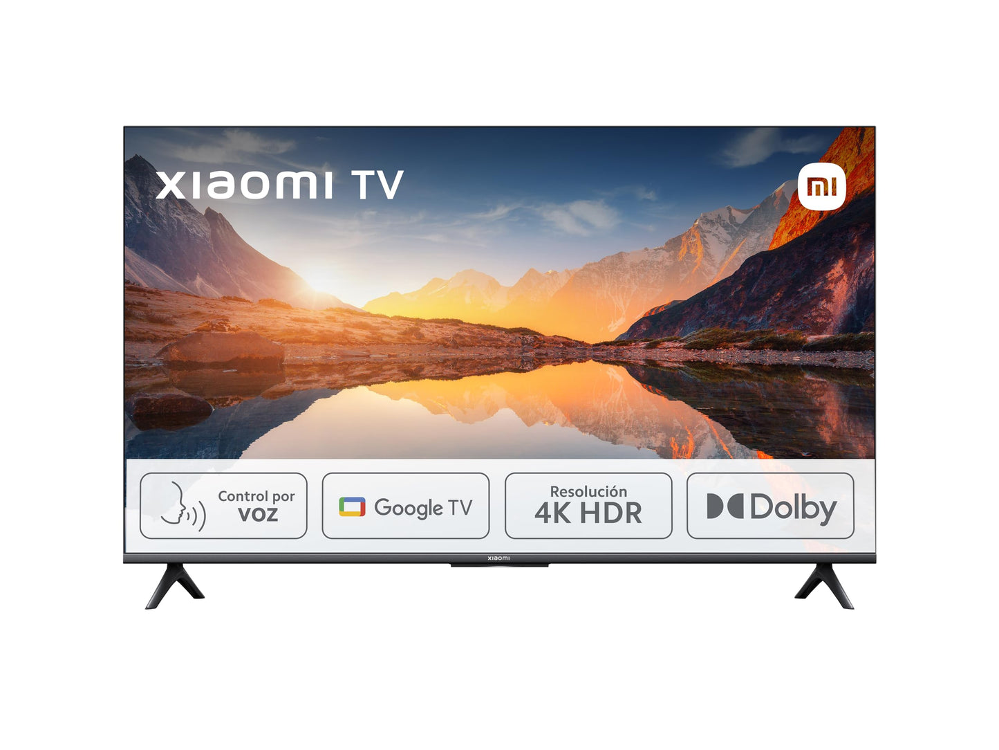 Xiaomi TV A 2025 32" - Smart TV HD HDR, Google TV, Control por Voz, Dolby, Negro