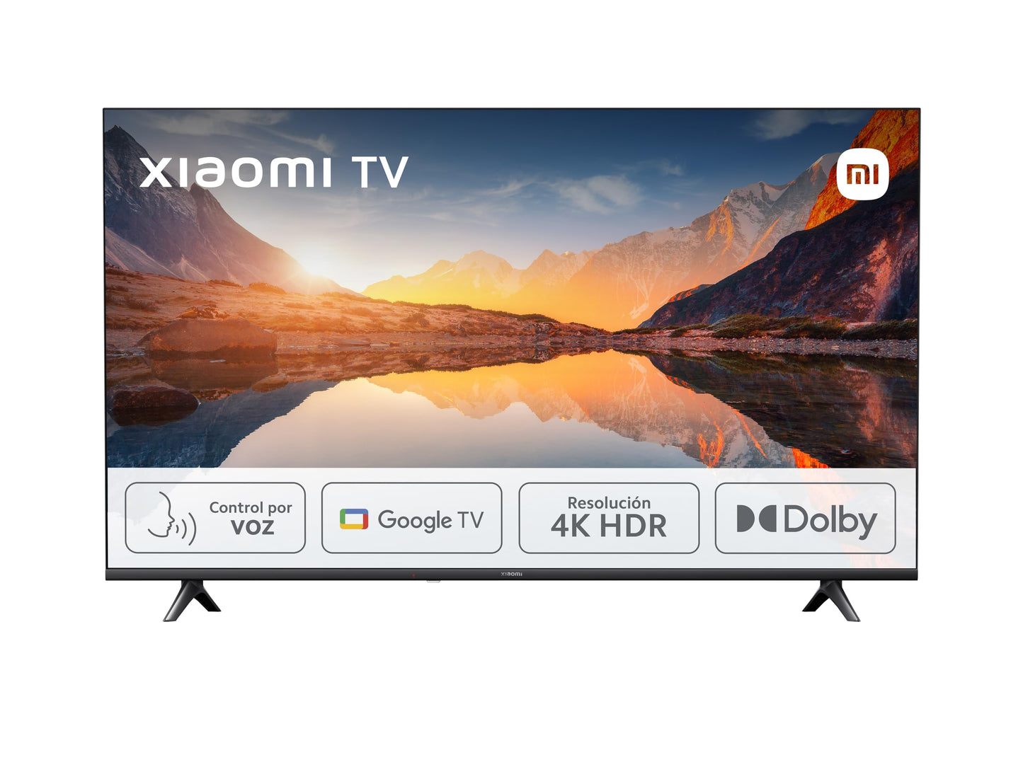 Xiaomi TV A 2025 32" - Smart TV HD HDR, Google TV, Control por Voz, Dolby, Negro