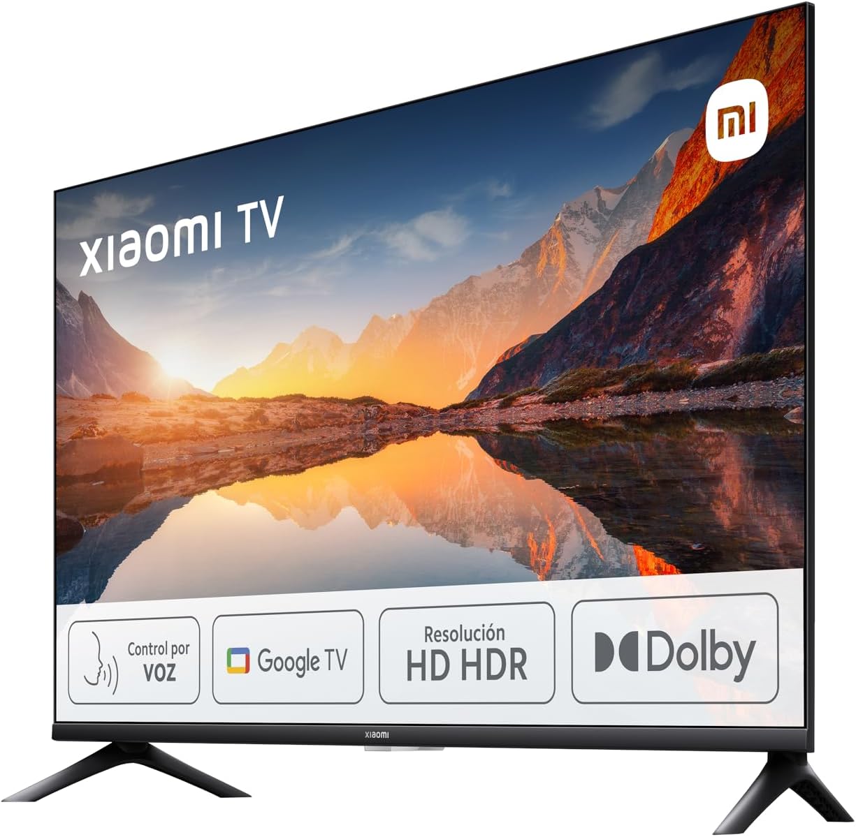 Xiaomi TV A 2025 32" - Smart TV HD HDR, Google TV, Control por Voz, Dolby, Negro